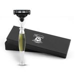 3 Edge Razor for Men, Women's Razor, Ergonomic Men's Razor Horn Imitation Grip✅