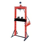 12T Hydraulic Shop Press with Gauge GarageWorkshop