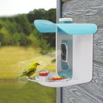 Smart Bird Feeder with Camera Bird House Bird Auto Capture with Solar Panel NEW