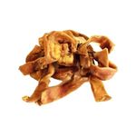 1 kg Dried Pig Ear Strips for Dogs | Premium Natural Dog Treats