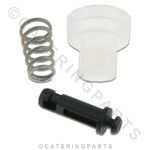HOT WATER TEA URN BOILER DRAW OFF TAP TOP REPAIR KIT SPRING, ROD & WASHER