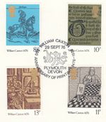 William Caxton Printing GB Used Plymouth special 1976 ON PIECE (148936)