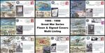 1995-1998 The Great War Series Flown & Pilot Signed RAFA Covers - Multi Listing