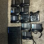NEC SL2100 System With Phones Job Lot 2 X 082U-B1 Installed + 10 Handsets