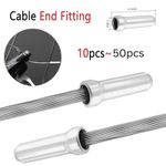 MTB Bike Brake Shifter Cable End Caps Crimps 10-50pcs Wire Tips UK