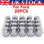 20X 19mm M12 x 1.5 Bolt Solid Alloy Wheel Nuts For Ford Kuga Mondeo C-Max