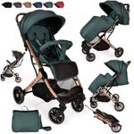 Lightweight  Baby Stroller Pram Foldable Travel Buggy Four Seasons Pushchair