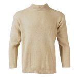 Original Soviet Pilot Camel Wool Jumper - Supergrade - Surplus Warm Sweater