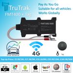 TruTrak GPS Tracker 4G TAG - Real Time Vehicle Van Motorbike Car Tracking PAYG