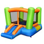 Inflatable Kids Bounce House Cute Castle Jumping Bouncer Slide Carrying Bag