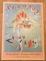 BJORK Concert poster - Glasgow 2019 live music band show tour - Gig memorabilia.