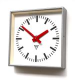 CZECH 1970s Vintage Wall Clock Eastern Bloc Midcentury Retro Industrial Factory