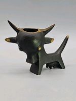 Walter BOSSE Baller Vienna Bronze Cow Toothpick Holder Austria