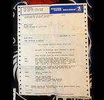 ELTON JOHN - WESTERN UNION TELEGRAM INVITATION “THE LAST SONG” NEW SINGLE - 1992