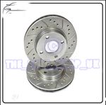 VAUXHALL CORSA D 06-11 1.0 1.2 Performance Drilled & Grooved Front Brake Discs