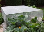 Vegetable or Fruit Cage Cage Netting Pegs and Clips H70cm Aluminium Many Sizes