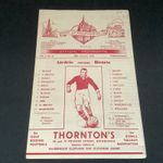 HEARTS V AIRDRIE SCOTTISH LEAGUE DIVISION 1 MATCH PROGRAMME 1950