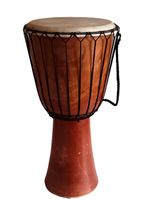 Djembe Drum - 24 Inches (30cm) Tall x 12 Inch (30cm) Head - Made in Indonesia