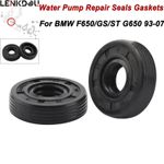 For BMW Rubber Water Pump Shaft Seals F650GS Dakar G650X Xmoto Xchallenge F650CS