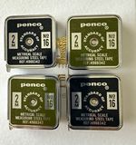 penco No.16 2m Metric Steel Retractable Measuring Tape Silver/Black/Green