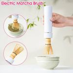 Electric Bamboo Whisk Matcha Brush Quickly Whisking Tea-Making Tool Home