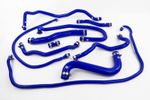 Stoney Silicone Radiator Coolant Hoses fit Ford Fiesta MK6 Facelift ST150 Blue