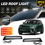 Roof Light Top Light Bar with LED DRL Fits For LR Range Rover Sport 2012-2026