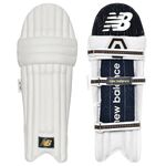 2026 New Balance Cricket DC 200 Batting Pads - White - Free P&P