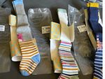 lilly + sid Girls Newborn Full Tights 3 Pairs Multicolour Striped Cotton Blend