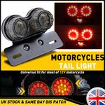 LED Motorcycle Motorbike Rear Tail light Brake Turn Indicators Lamp Universal UK