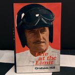 SIGNED GRAHAM HILL LIFE AT THE LIMIT AUTOBIOGRAPHY BOOK F1 GP LOTUS BRM 1970