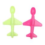 2pcs Kids Airplane Spoon Airplane Baby Creative Feeding Spoons, 6+ Months, FUNNY