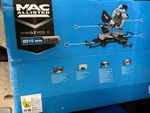 Mac Allister MMIS210S-B 1500W 210mm Corded Electric Mitre Saw Blue