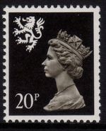 GB Scotland 1989 Regional Machin 20p SG S64 MNH