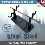 Wand Display Stand (for Harry Potter / Wizards / Witches) - Holds x4 Wands!