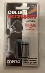 Trend CLT/T10/635 Collet T10 Router 6.35mm 1/4in Brand New F&F