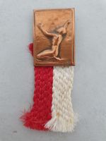 Swiss National Day Badge Aug 1947. Huguenin Locle. Hans Frei
