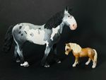Schleich Belgian Draft mare custom repaint