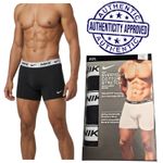 Nike Mens Boxers Underwear Pack Of 3 Black Shorts Cotton New S M L XL