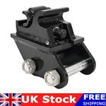 Mini Excavator Quick Hitch Coupler Attachment - Fits 0.8-2 ton Small Digger UK