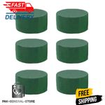 6 Pcs Round Floral Foam Blocks Green Wet Dry Foam Flower Arrangement Supplies