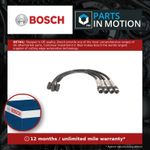 HT Leads Ignition Cables Set fits SEAT IBIZA 1.2 10 to 15 Bosch 03F905409C New