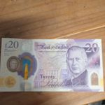 king charles 20 note