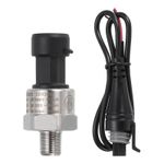 Pressure Sensor with Connector, 1/8" NPT 5 PSI, for, Fuel, Air, Water, 1 Piece