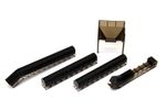 Loading Covered Conveyor Cement Depot Hopper Model Rail OO 1/76 - UNPAINTED KIT