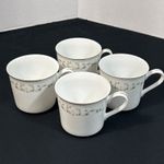 Sheffield Fine China Japan, Elegance 502 Coffee Cup Set of 4 MCM EUC