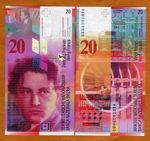 Switzerland, 20 Francs, 2008, P-68e2, UNC