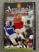 Arsenal v Gillingham 2002 FA Cup 5th Round Football Programme - Inc Poster - VGC