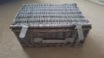  Wicker Hamper Basket Fortnum & Mason STYLE Chest Storage 46cm x 33cm x 20cm 