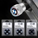 4 Piece Set GENUINE BMW M Sport Tyre Valve Dust Caps BMW dust caps official bmw